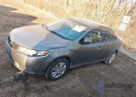 2010 Kia Forte Ex from USA, damaged, VIN KNAFU4A21A5860304